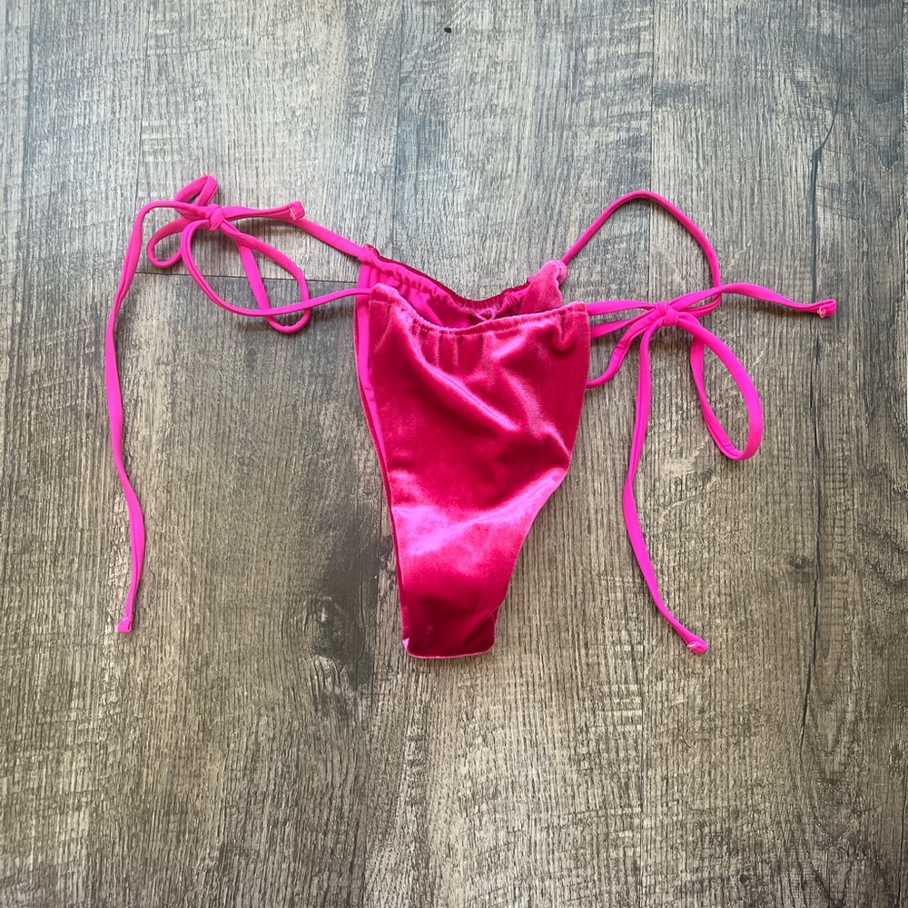 COPY - NWT Fashion Nova Velour Swimsuit Bottoms